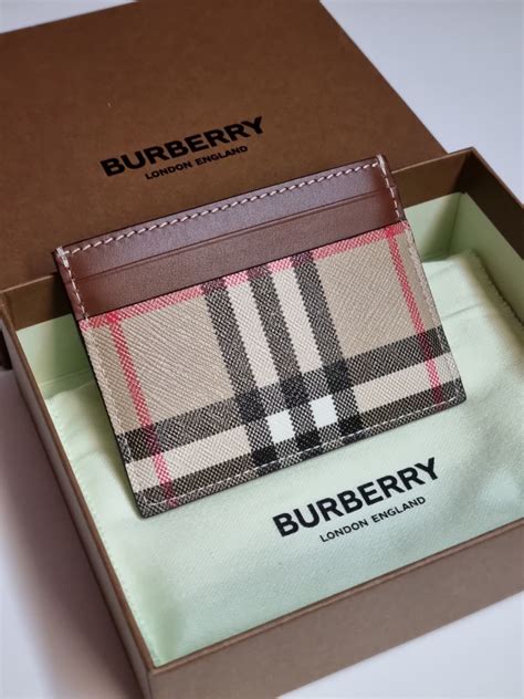 burberry card wallets|Burberry card wallet men.